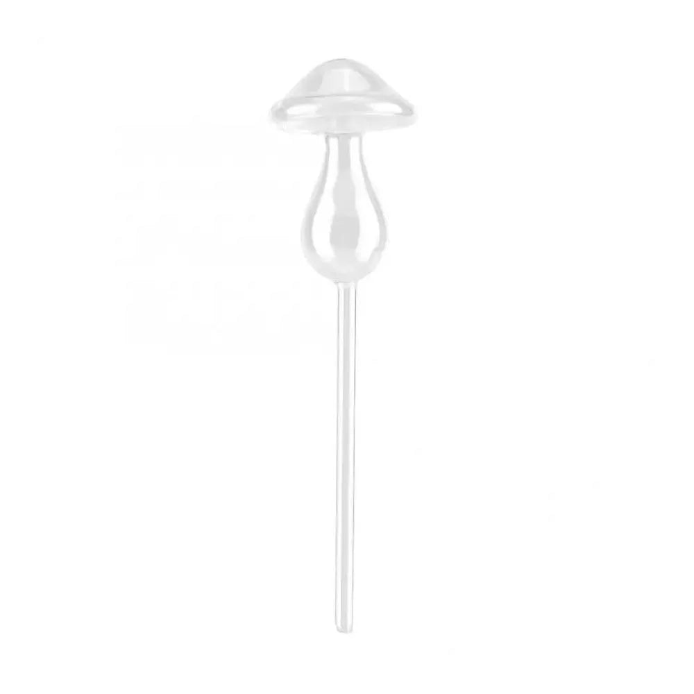 Mushroom Glass Self-Watering Globe | Automatic Plant Waterer Plant Watering Globe QXL Transparent-L