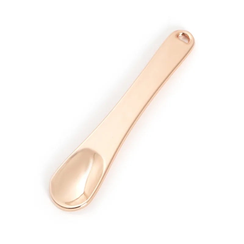 Metal Eye Cream Dispensing Spoon | Skincare Applicator Tool Skincare Applicator Spoon QXL Rose Gold 1pc