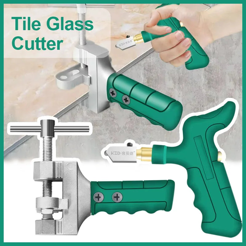 Professional Glass & Ceramic Tile Cutter | Manual DIY Tool Set Tile Glass Cutter QXL