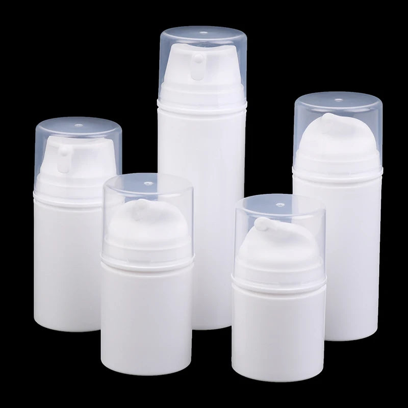 Refillable Vacuum Pump Bottles | Travel Lotion Dispenser 35–200g Travel Pump Bottle QXL