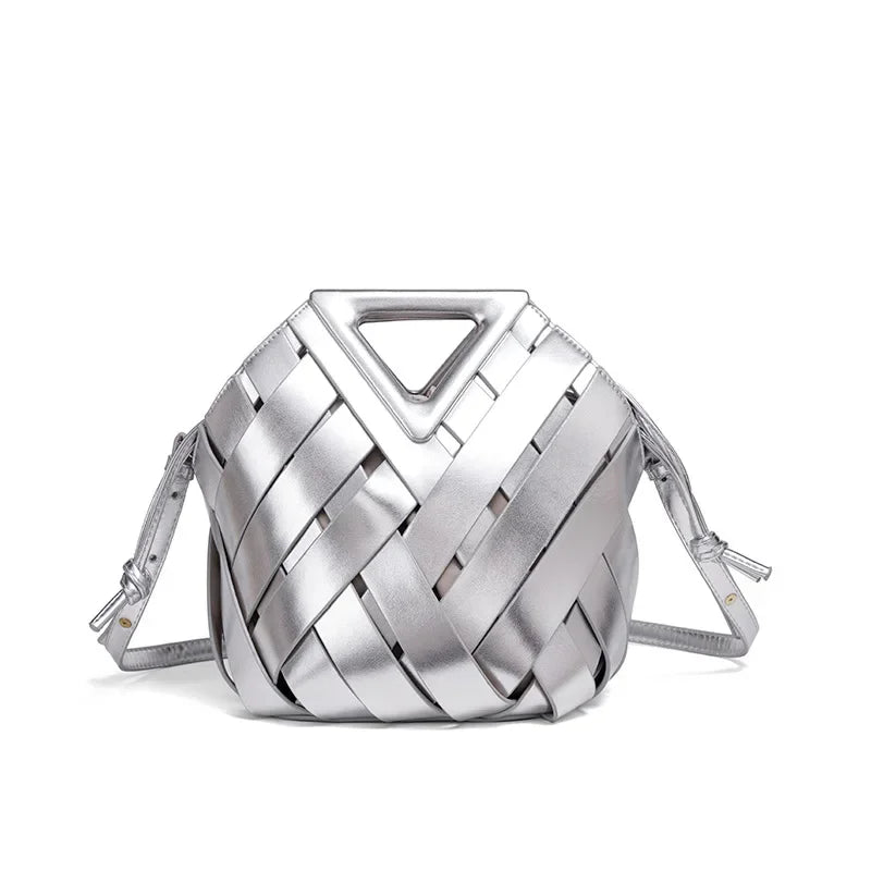 Luxury Leather Diaper Bag | Large Crossbody Tote for Moms Crossbody Diaper Bag QXL