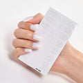 Glitter Self-Adhesive Full Nail Wraps | Y2K Nail Art Stickers Nail Wraps QXL AF025