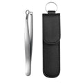 Manual Nose Hair Trimmer | Round Head Stainless Steel Clipper Nose Hair Trimmer QXL Trimming Tweezer