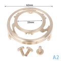 Brass E27 E14 Lampshade Ring Holder | 3-Hole Socket Connector Lampshade Ring Holder QXL A2