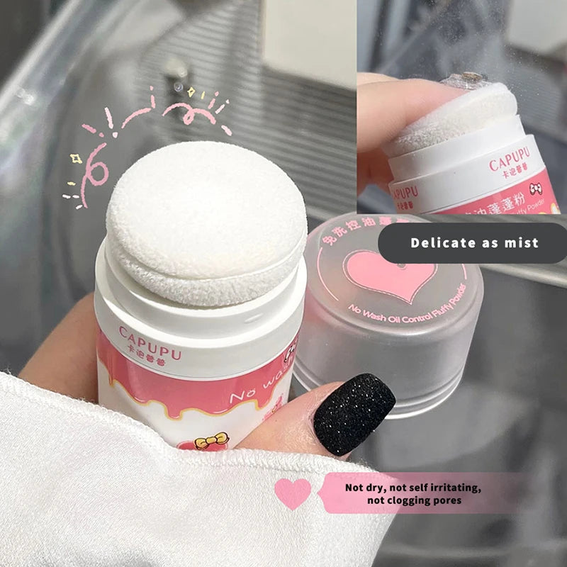Oil-Control Hair Root Powder | Fluffy Volumizing Dry Shampoo Hair Root Powder QXL