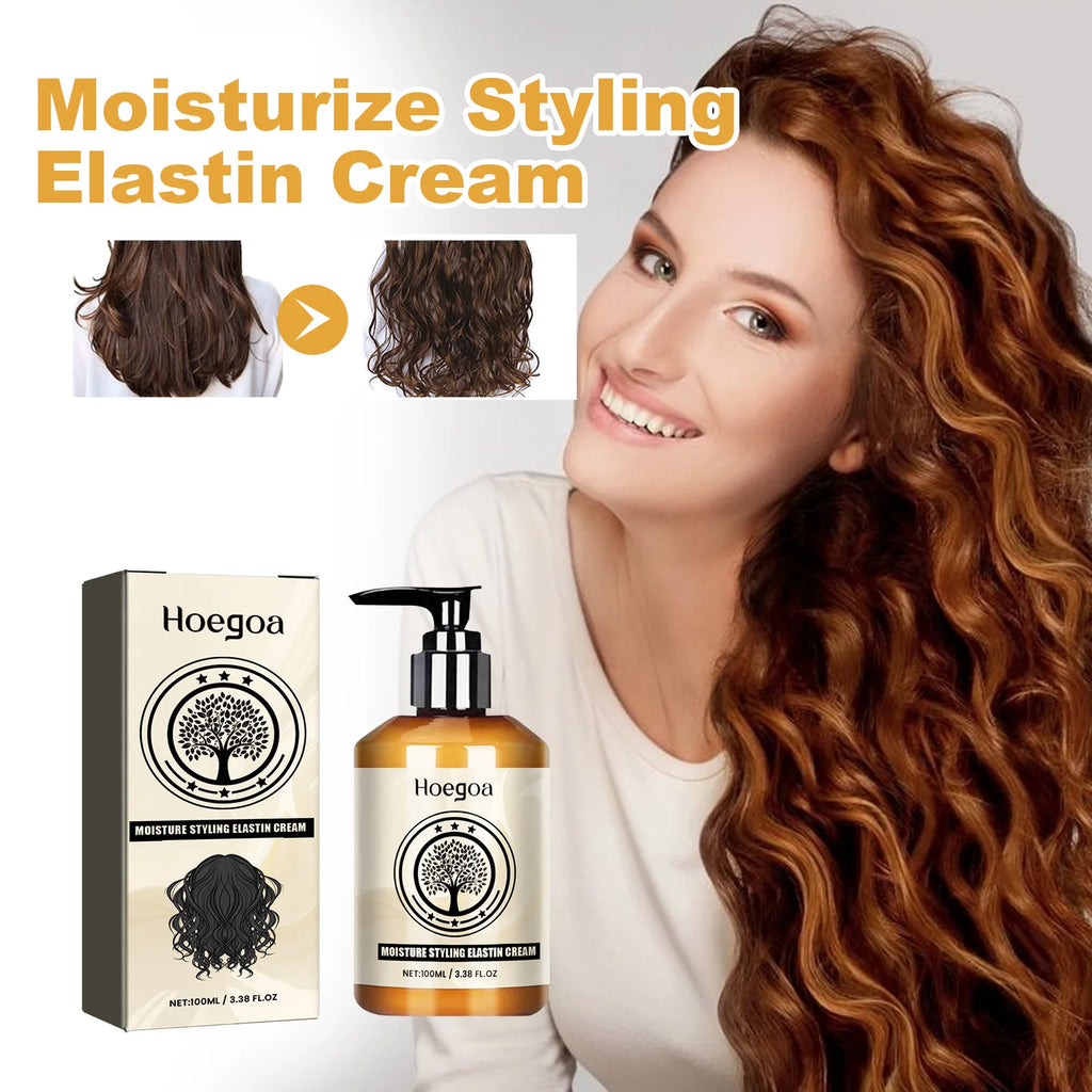 Moroccan Curl Enhancing Cream | Moisturizing Elastin 100ml Curl Enhancing Cream QXL Default Title