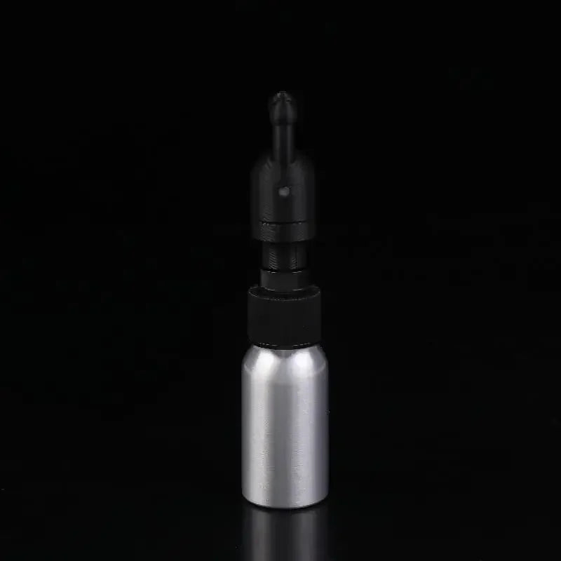Leakproof Aluminum Essential Oil Inhaler Bottle | Silicone Cap Essential Oil Inhaler QXL