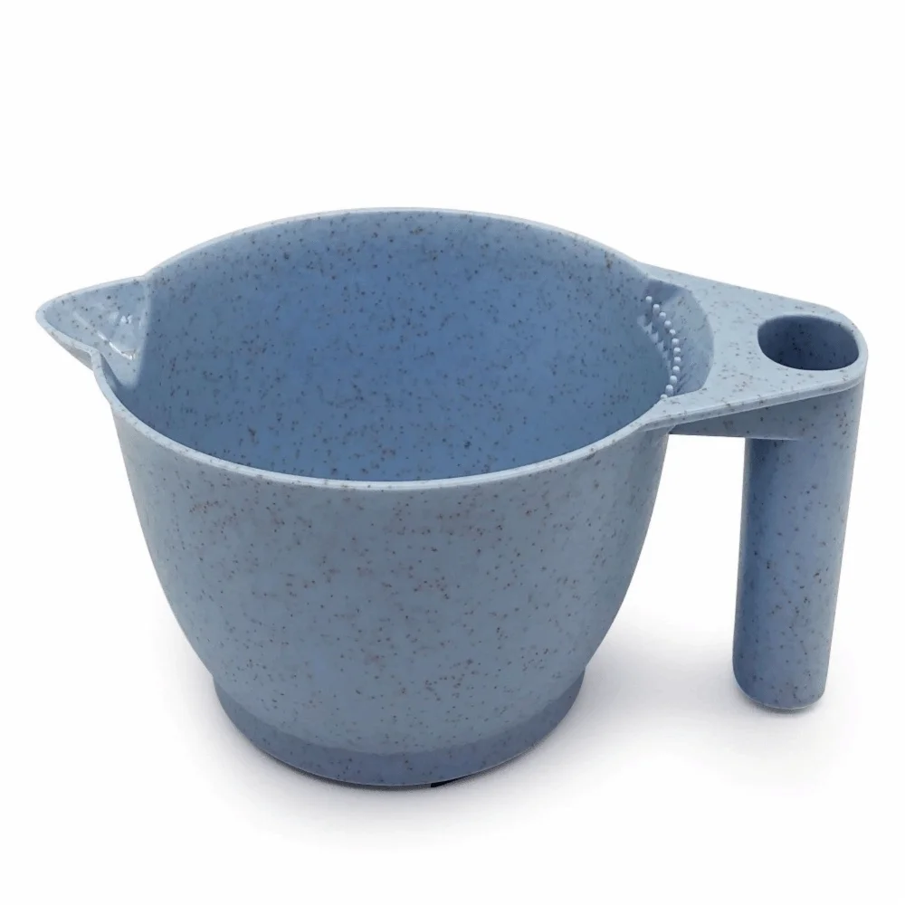 Large Capacity Hair Dye Mixing Bowl | Hairdressing Cup Hair Dye Mixing Bowl QXL Blue