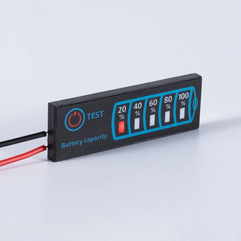 2S–8S Li-ion LiPo Lead Acid Battery Level Indicator LCD Meter Battery Level Indicator QXL DC5V-30V