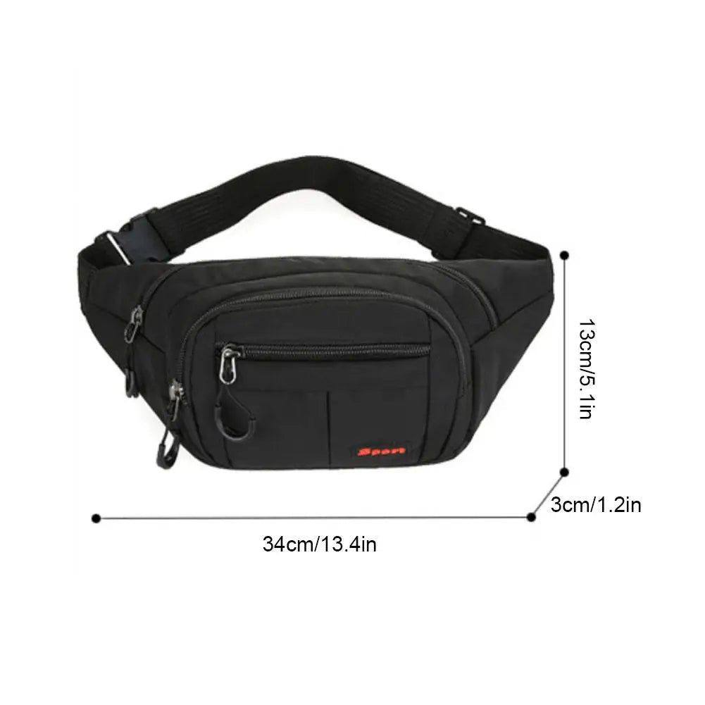 Waterproof Crossbody Waist Bag | Chest & Shoulder Pack Crossbody Waist Bag QXL