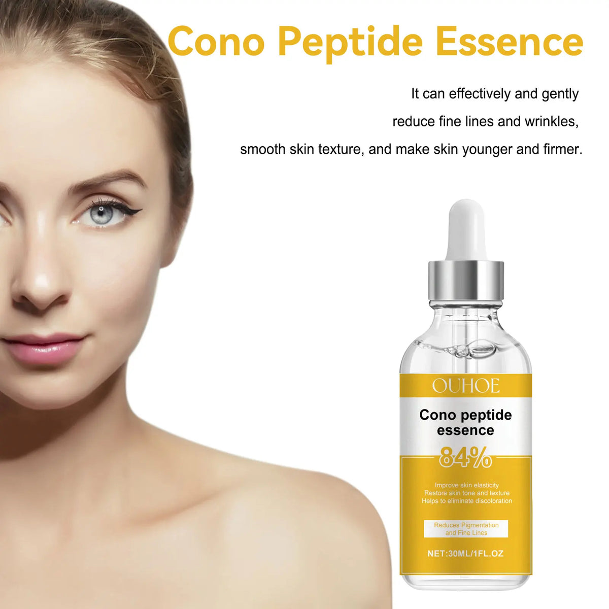 Cono Peptide Anti-Aging Face Serum | Brightening & Firming Anti-Aging Face Serum QXL