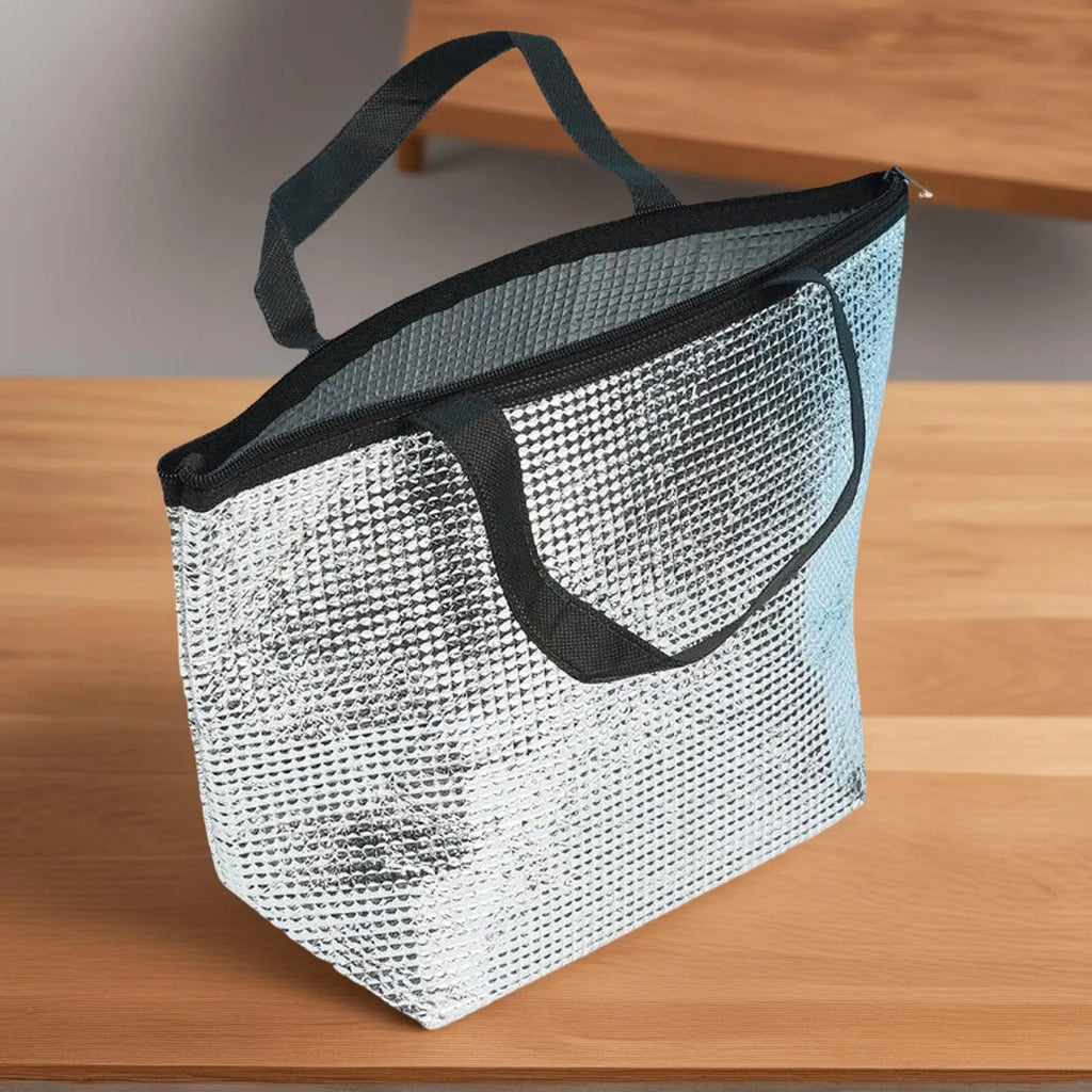 Waterproof Insulated Aluminum Food Bag | Foldable Thermal Pouch Insulated Food Bag QXL