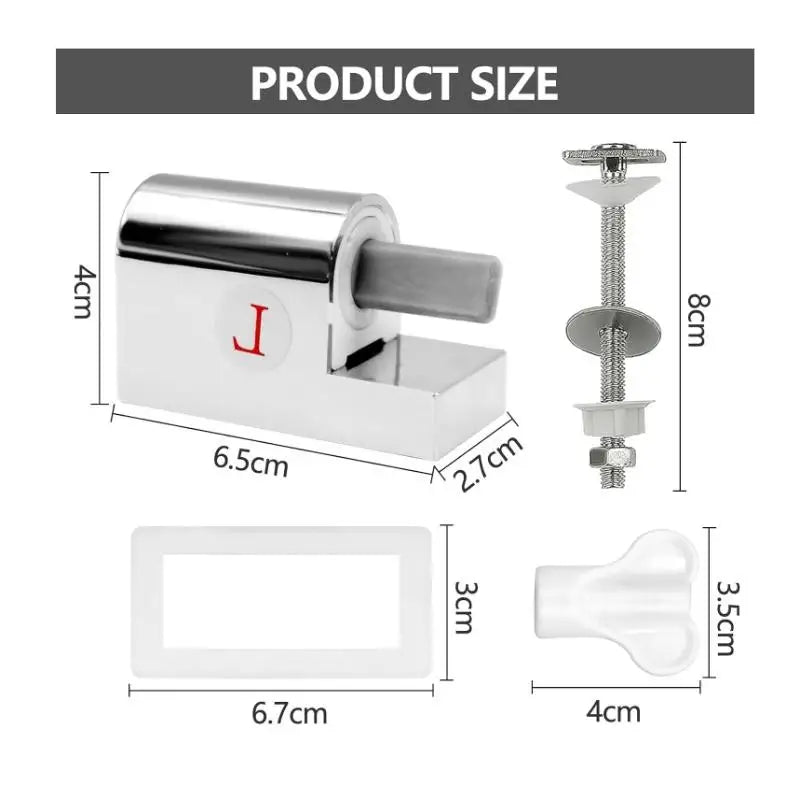 Universal Soft Close Toilet Seat Hinges | Adjustable ABS Toilet Seat Hinges QXL