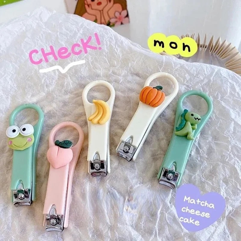 Kawalli Frog Nail Clipper | Kids Colorful Manicure Tool Nail Clipper QXL