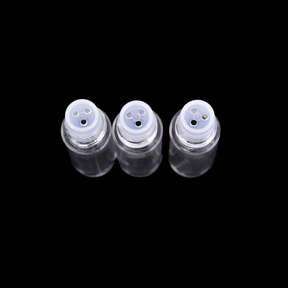 3ml Clear Plastic Sifter Jars | Empty Loose Powder Containers Cosmetic Sifter Jar QXL