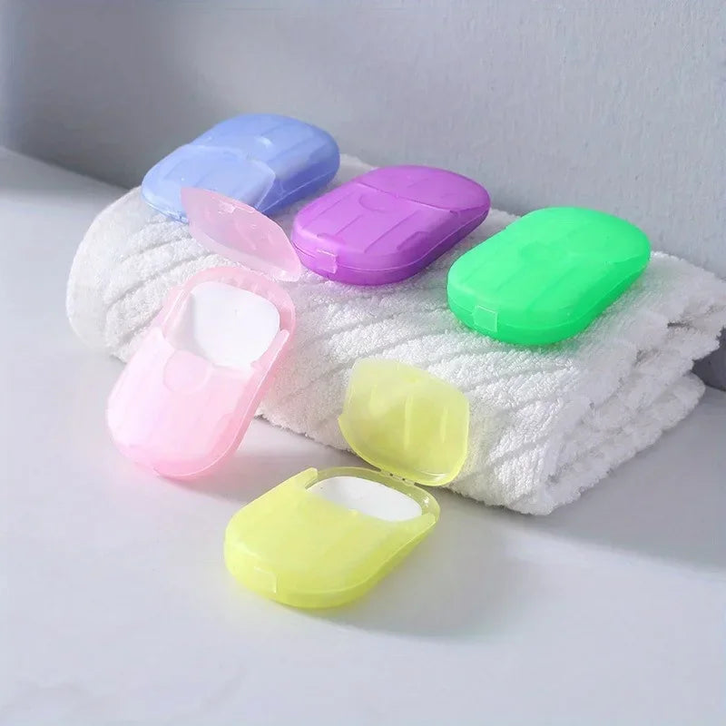 Portable Disposable Soap Sheets for Travel & Outdoor Use Disposable Soap Sheets QXL
