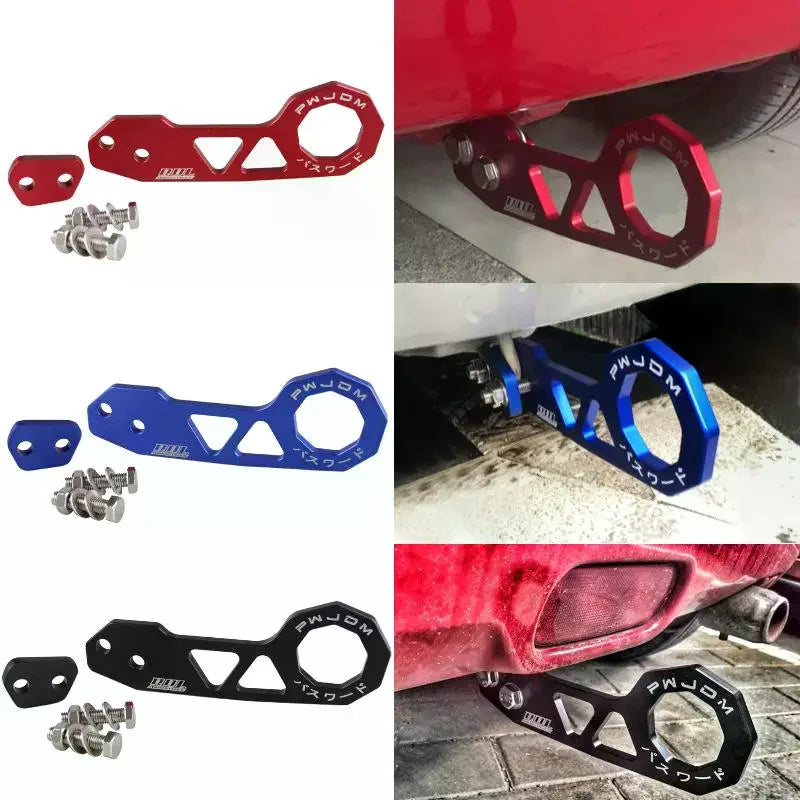 Universal Aluminum Racing Rear Tow Hook – CNC 6061 Alloy Racing Tow Hook QXL