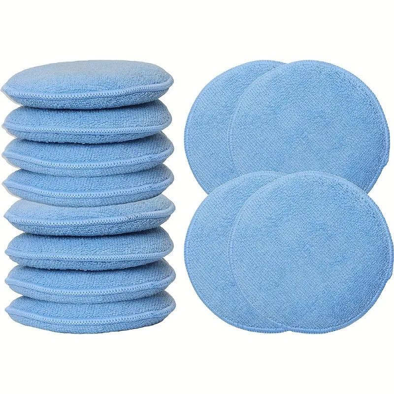 Car Wax Applicator Pads | Soft Sponge Polishing Kit 6/12-Pack Car Wax Applicator QXL