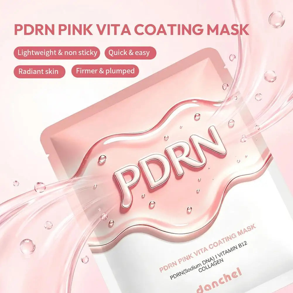 PDRN Collagen Sheet Mask 10-Pack | Hydrating & Firming Sheet Face Mask QXL