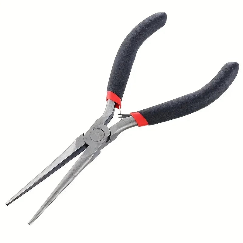 Long Nose Needle Nose Pliers – Multi-Tool Repair Forceps Needle Nose Pliers QXL M410 black