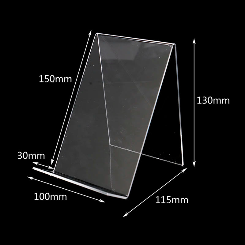 Acrylic Book Display Stand | Photo Frame & Brochure Holder Book Display Stand QXL