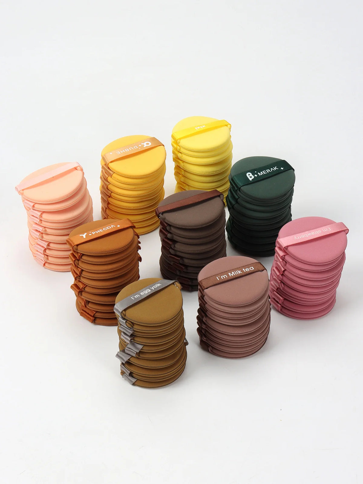 50-Pack Cushion Puffs for Setting & Applying Makeup – All Skin Makeup Cushion Puffs QXL