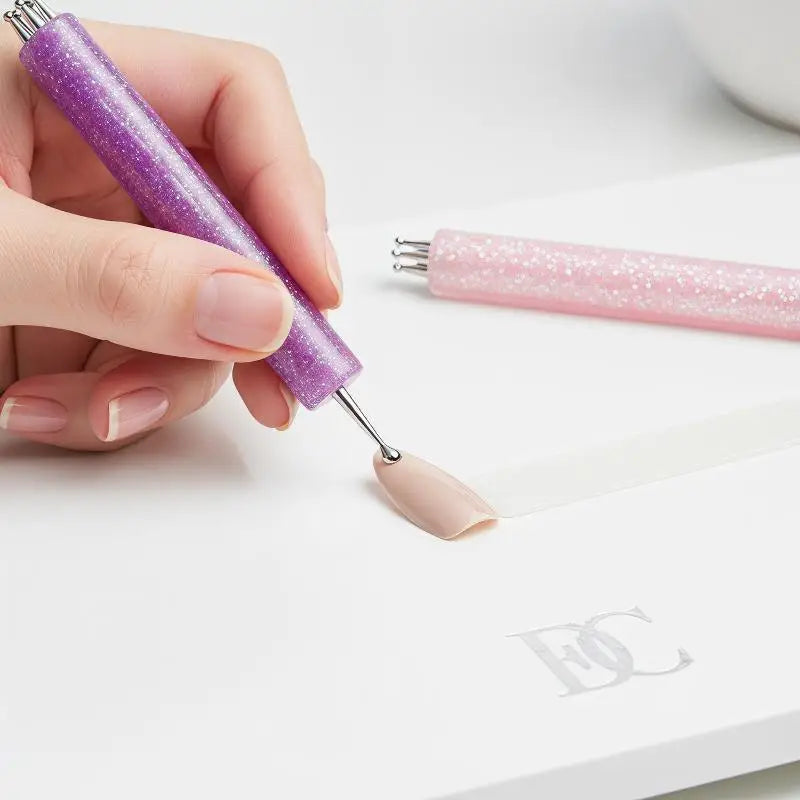 5 Petal Flower Nail Dotting Pen | Stainless Steel Tip Nail Dotting Pen QXL