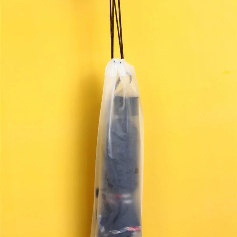 Waterproof EVA Umbrella Storage Bag | Translucent Drawstring Cover Umbrella Storage Bag QXL