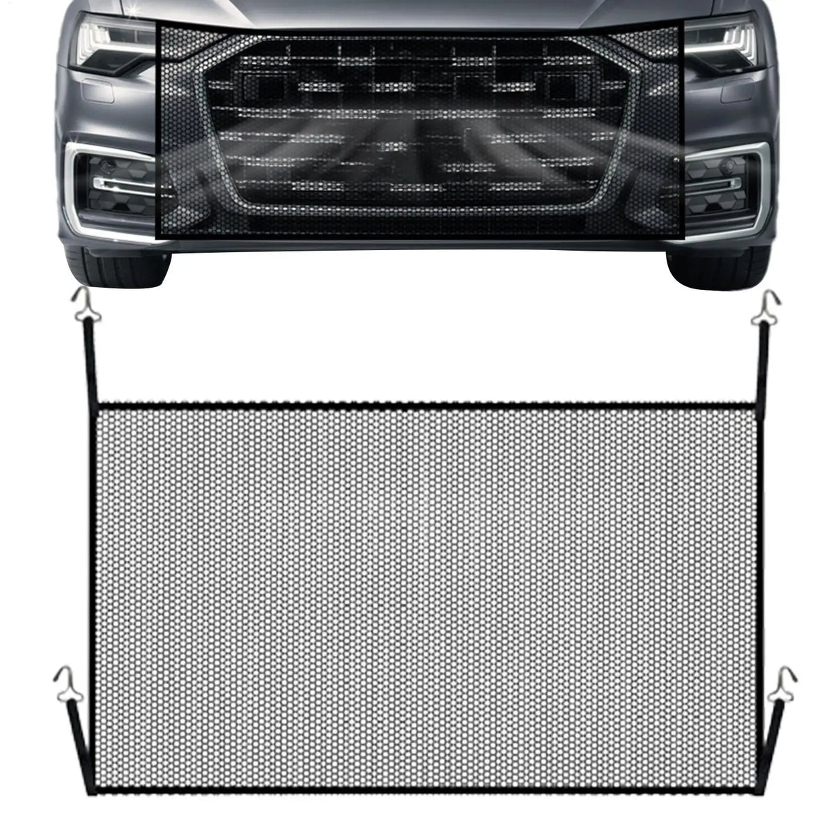 Universal Car Radiator Grill Mesh | Bug & Debris Guard Net Radiator Grill Mesh QXL