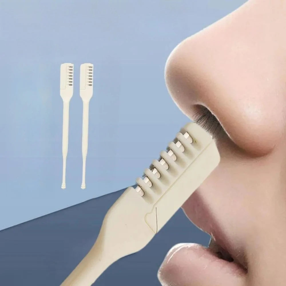 vvocci Double-Headed Nose & Ear Hair Trimmer – Stainless Steel Nose & Ear Trimmer QXL