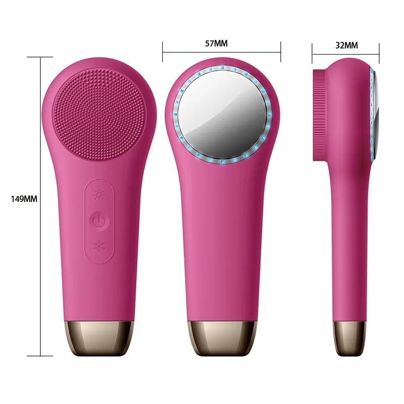 MOZHOU IPX7 Waterproof Rechargeable Facial Cleansing Brush Facial Cleansing Brush QXL