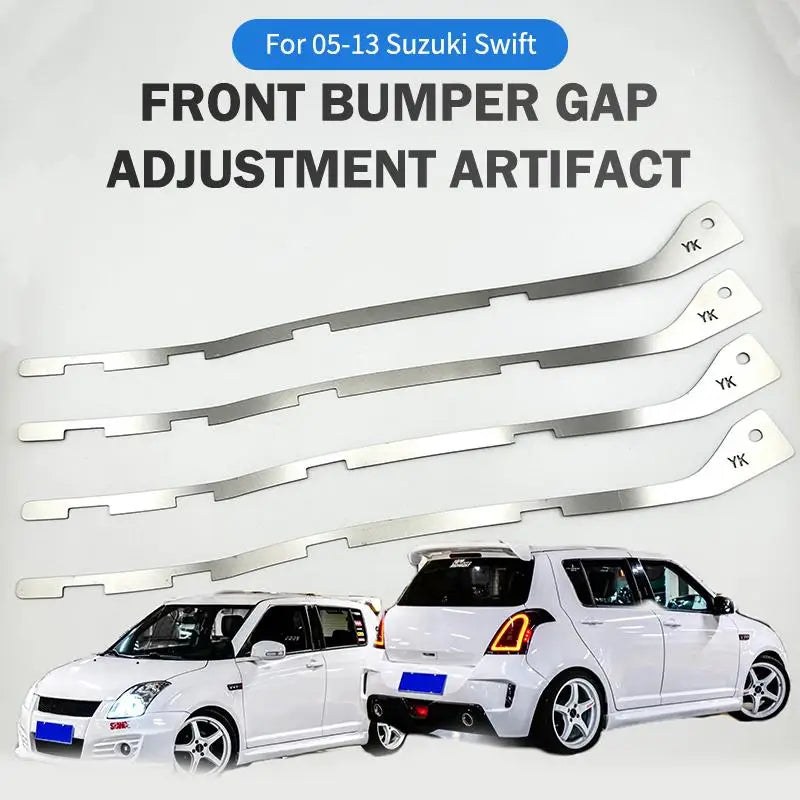 Swift 2005–2013 Front Bumper Steel Bracket Repair Kit 2Pcs Bumper Repair Bracket QXL Default Title