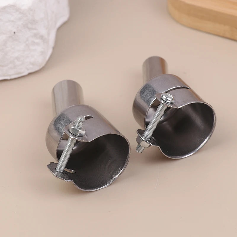 850 Series 45° Curved Hot Air Rework Nozzle | 3–12mm Rework Station Nozzle QXL
