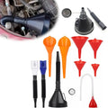 Flexible Right Angle Oil Filling Funnel Set | Wide Mouth Automotive Oil Funnel QXL 1pcs