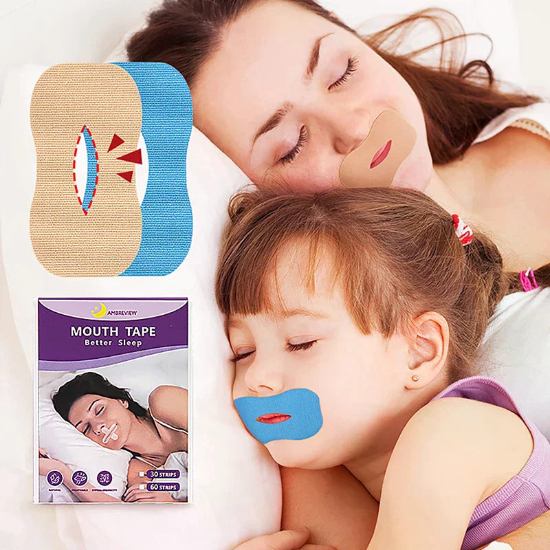 O-Shaped Mouth Breathing Tape | Better Sleep 10/30 Pcs Sleep Breathing Tape QXL