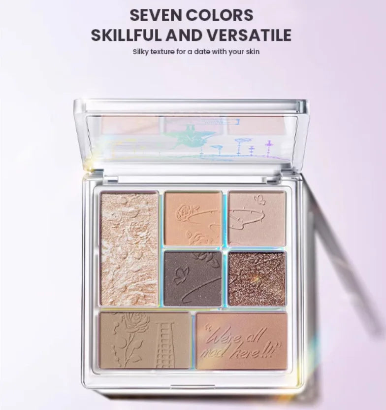 ZEESEA Alice in Wonderland Eyeshadow Palette 7/9 Colours Eyeshadow Palette QXL