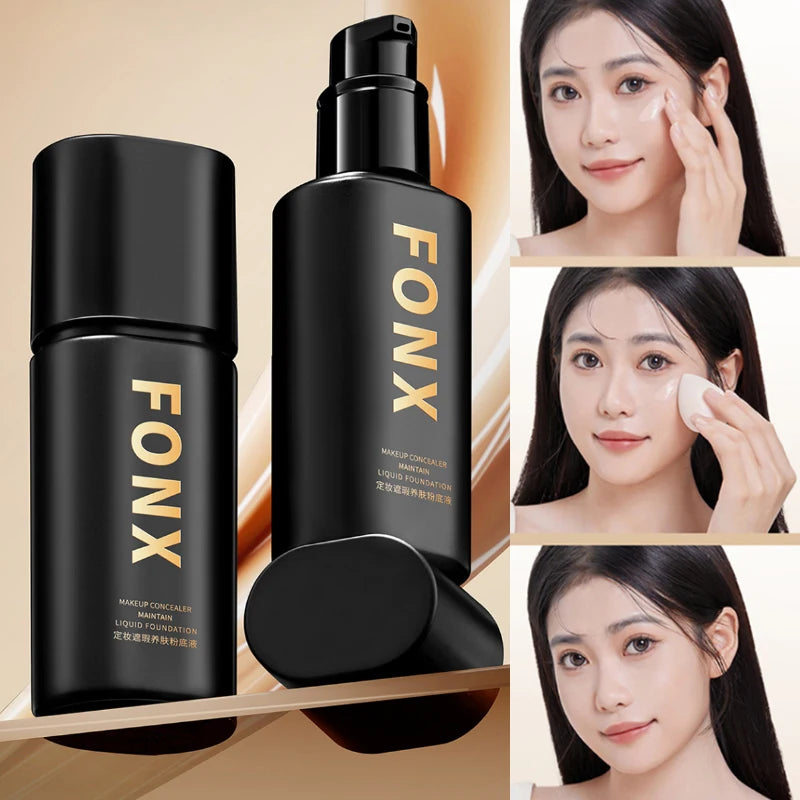 FONX Setting Concealer Foundation – Long-Lasting Full Coverage Concealer Foundation QXL