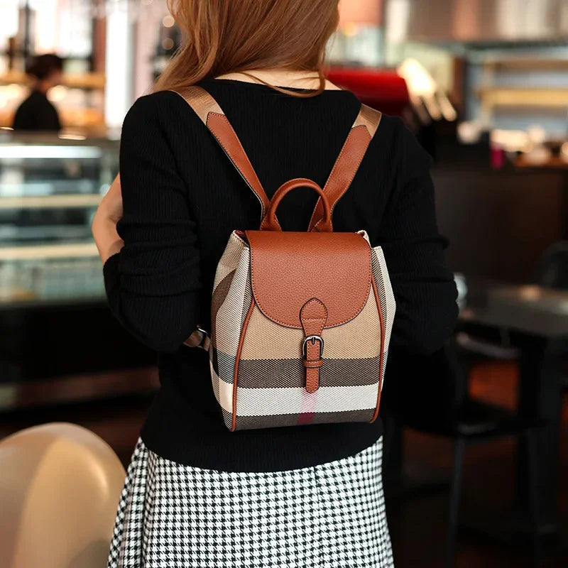 Luxury Vintage Leather Diaper Tote Bag | Large Capacity Diaper Tote Bag QXL