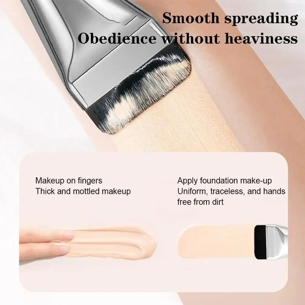 Ultra-Thin Flat Foundation Brush | Contour & Concealer Tool Foundation Makeup Brush QXL
