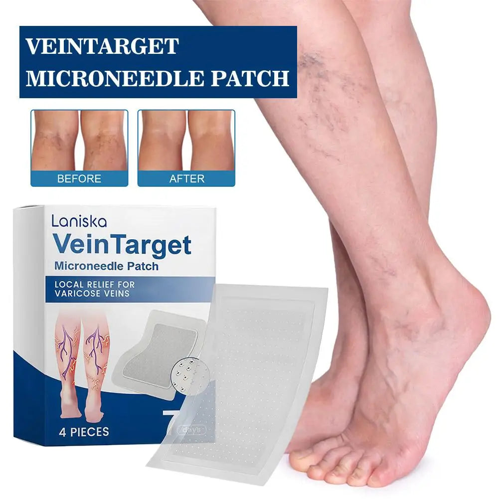4-Pack Moisturizing Leg Care Patches | Daily Skin Comfort Leg Care Patches QXL