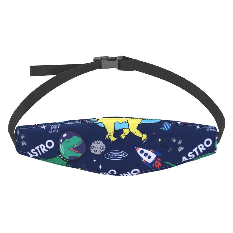 Baby Car Seat Head Support Pillow & Adjustable Safety Belt Baby Car Seat Pillow QXL B37 Rocket