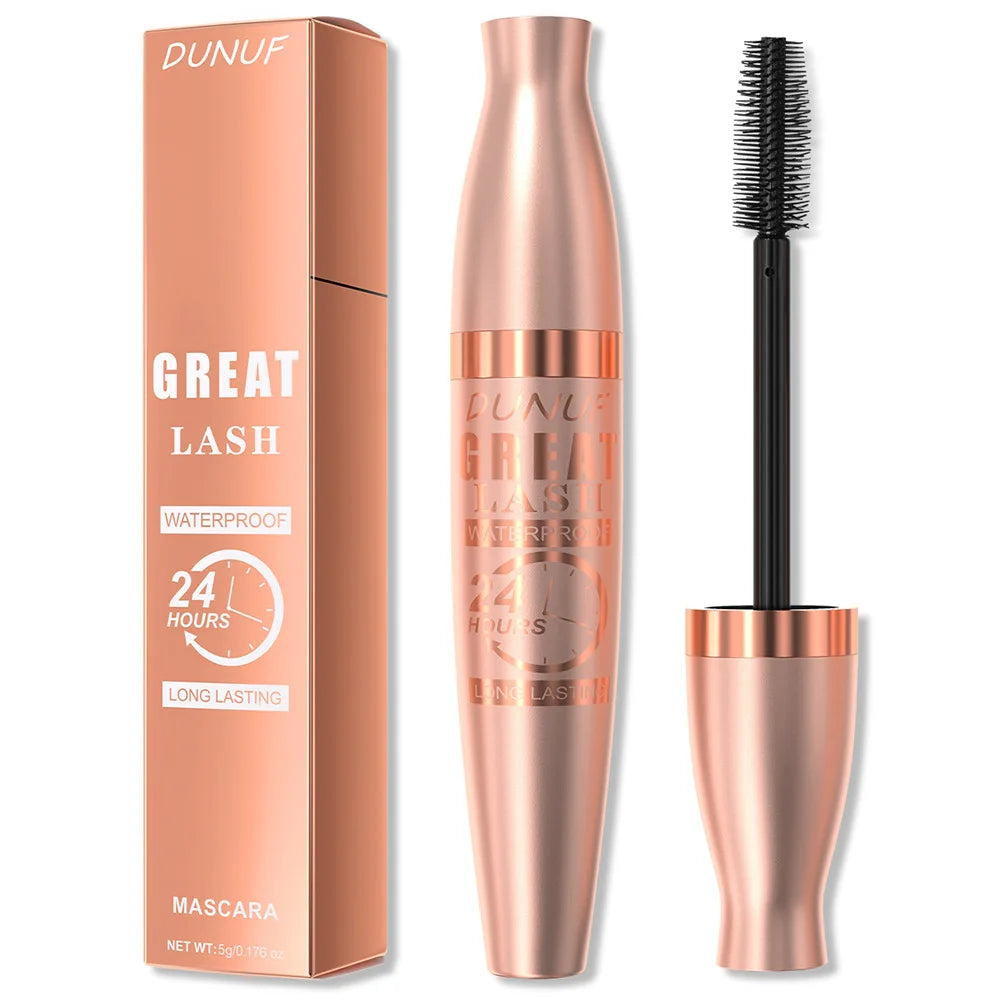 DUNUF 24H Waterproof Mascara | Volumizing & Lengthening Waterproof Mascara QXL DUJSJMG 5g