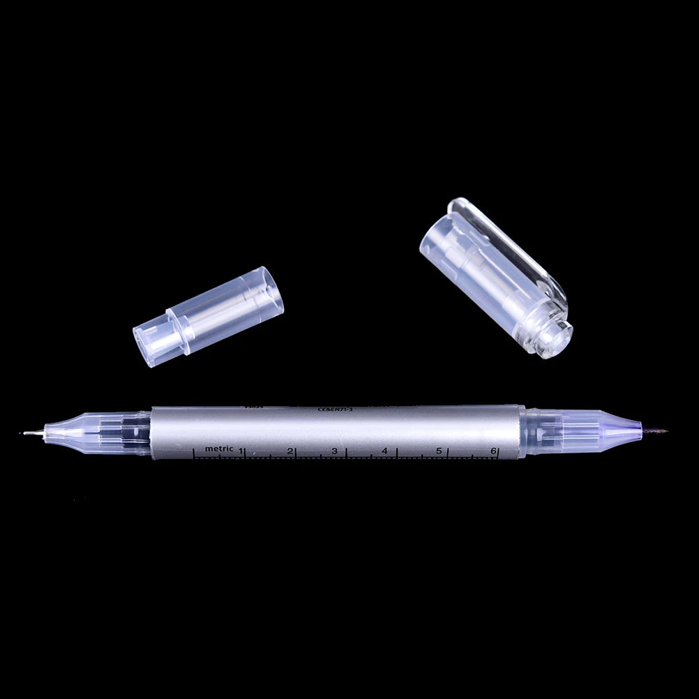Skin Marker Pen & Ruler | Tattoo Permanent Makeup Tool Skin Marker Pen Set QXL
