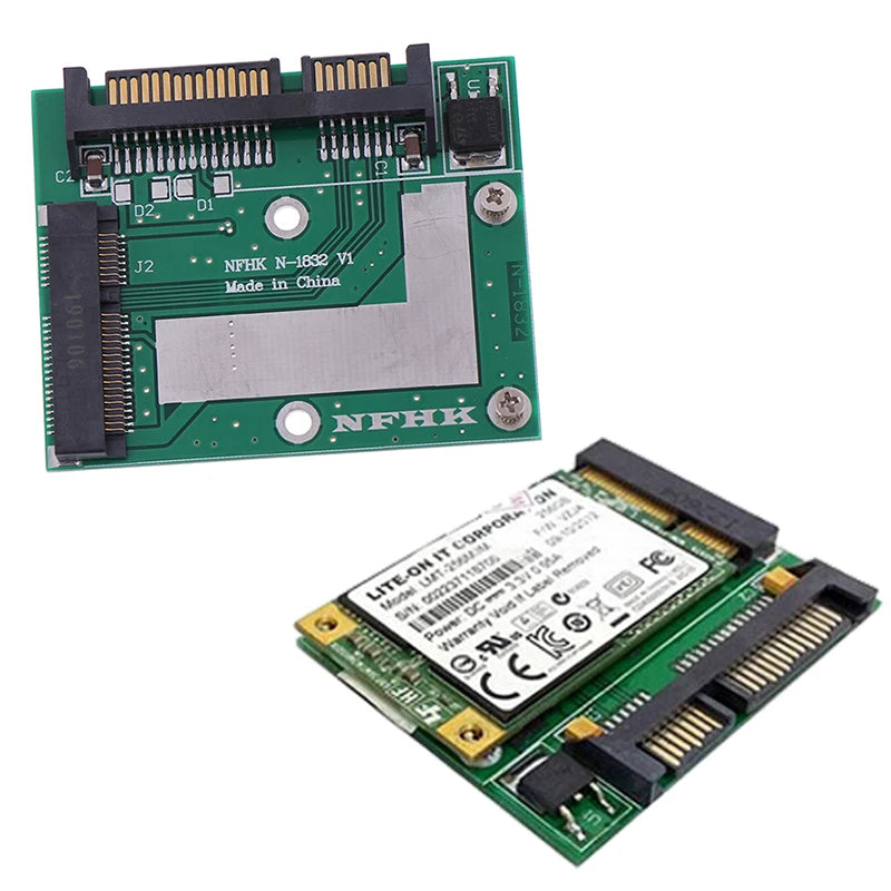 mSATA SSD to 2.5" SATA 6Gbps Adapter Converter Card SSD Adapter Card QXL