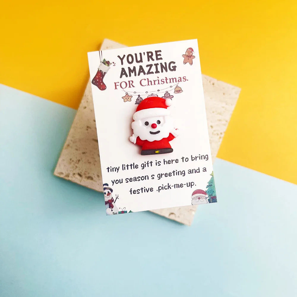 Christmas Resin Pocket Hug Greeting Cards 10/100 Pack | DIY Holiday Greeting Cards QXL