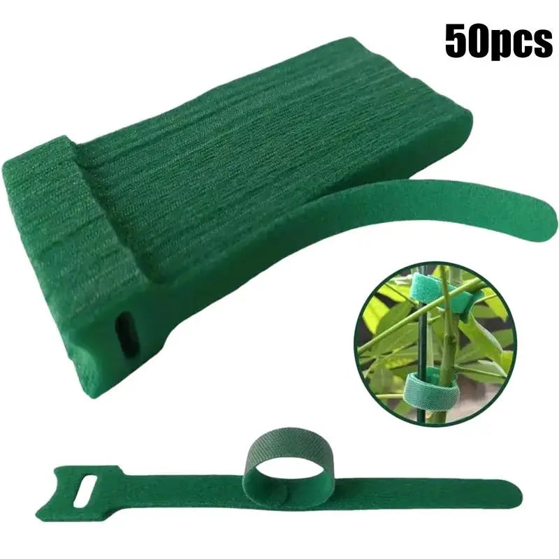 Adjustable Nylon Plant Ties 50/100/200pc | Reusable Garden Garden Plant Ties QXL A