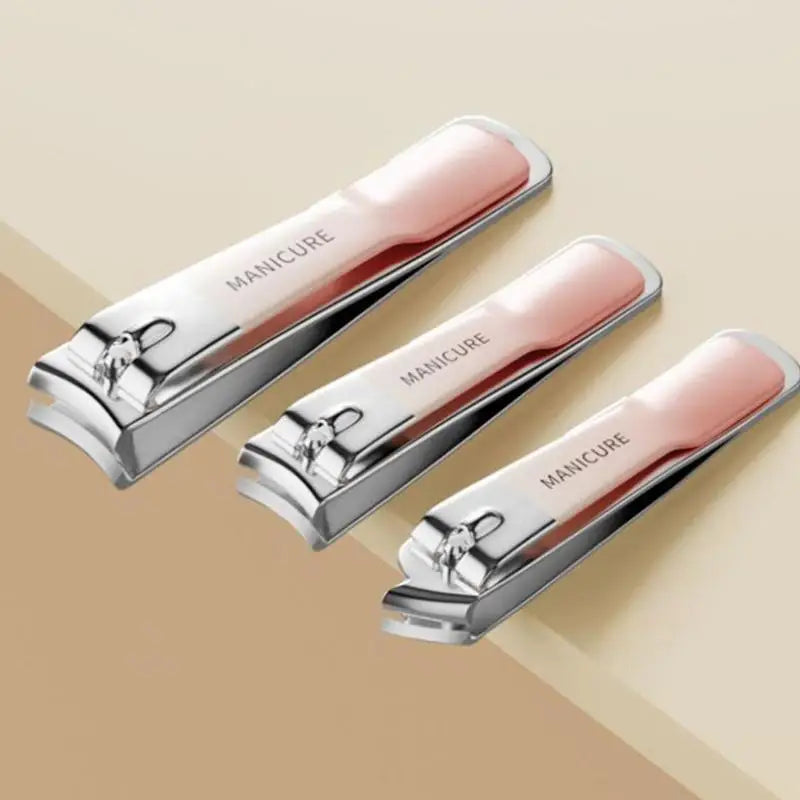 4-Piece Manicure Set with Leather Case & Nano Nail File Manicure Set QXL