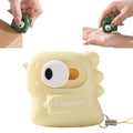 Dinosaur Mini Box Cutter | Auto-Retracting Ceramic Blade Mini Box Cutter QXL Yellow