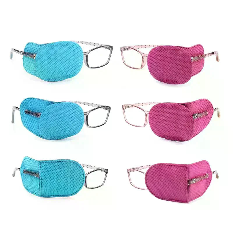 6-Pack Kawaii Kids Eye Patches for Glasses | Reusable Eyeshade Kids Eye Patch QXL
