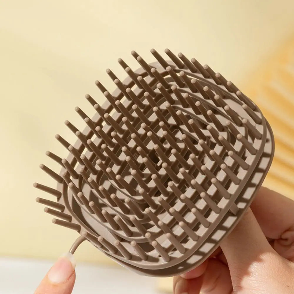 TPE Scalp Massager Shampoo Brush – 7 Colors | eelhoe Scalp Massage Brush QXL